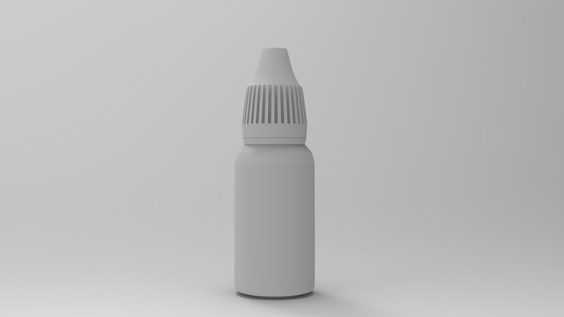 jar bottle dropper for liquid 15 ml free 3D model_3