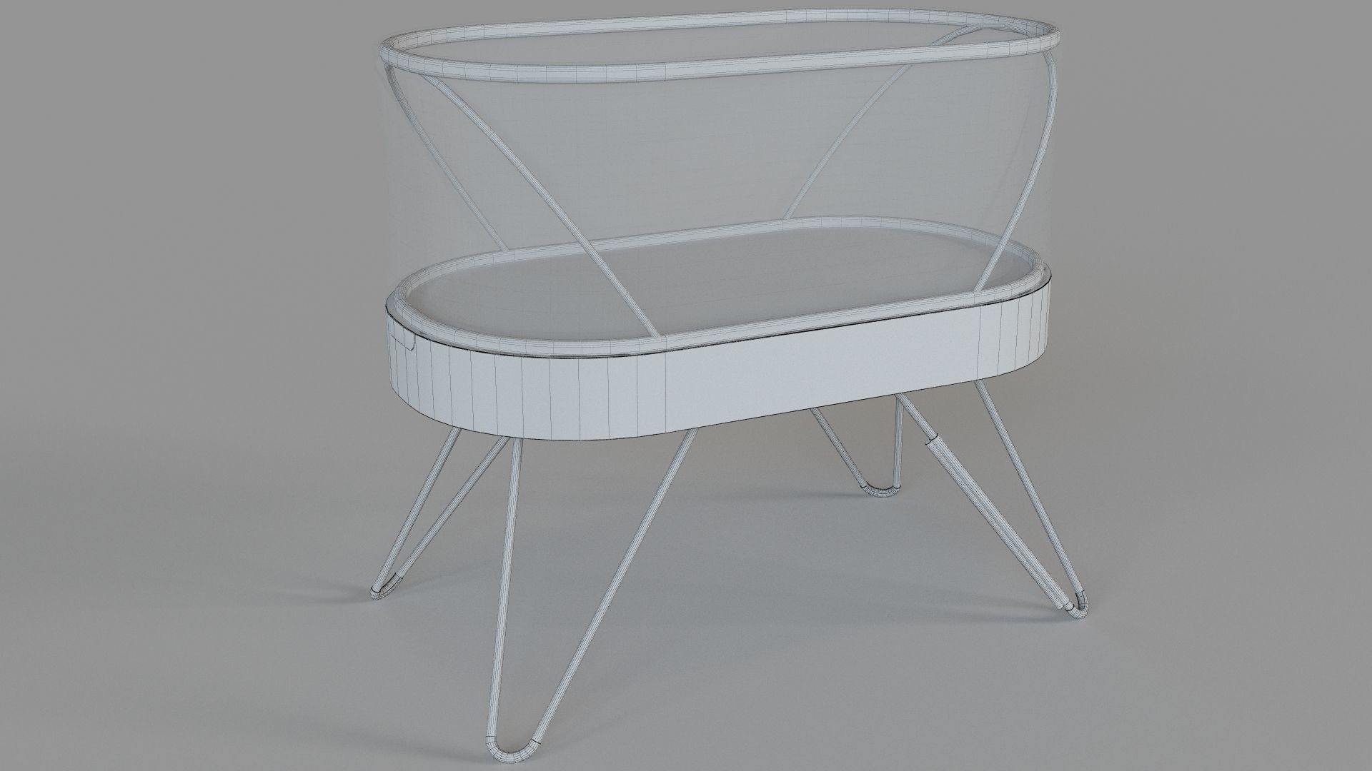 SNOO Smart Sleeper Bassinet 3D model_6