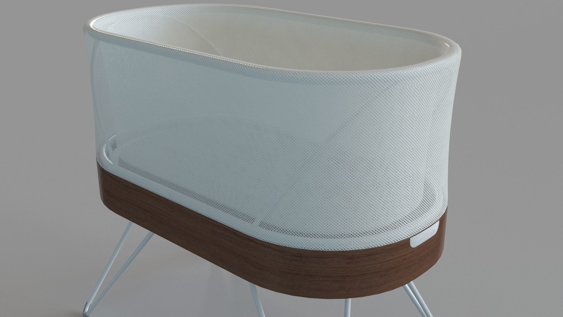 SNOO Smart Sleeper Bassinet 3D model_4