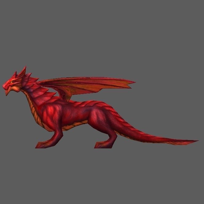Dragon Low-poly 3D model_18