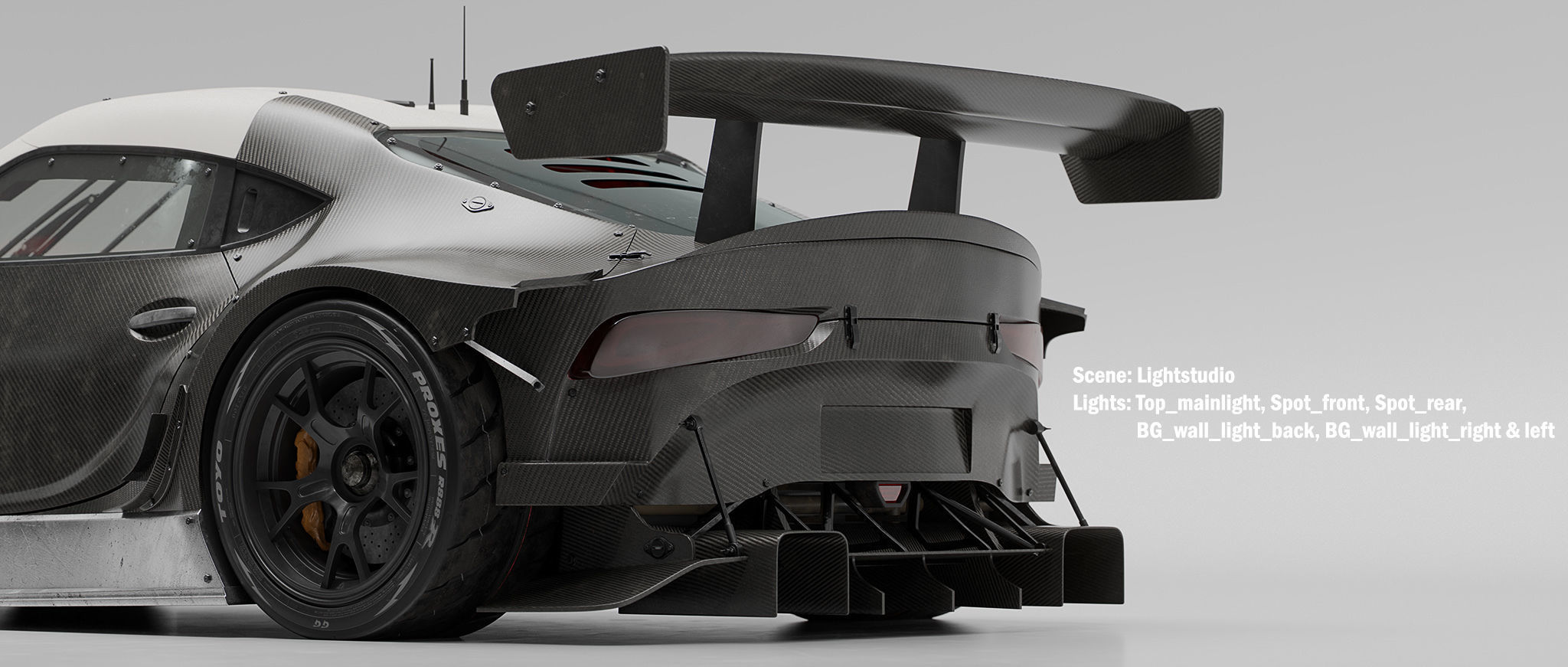 Automotive studio rendering setups 3D model_6