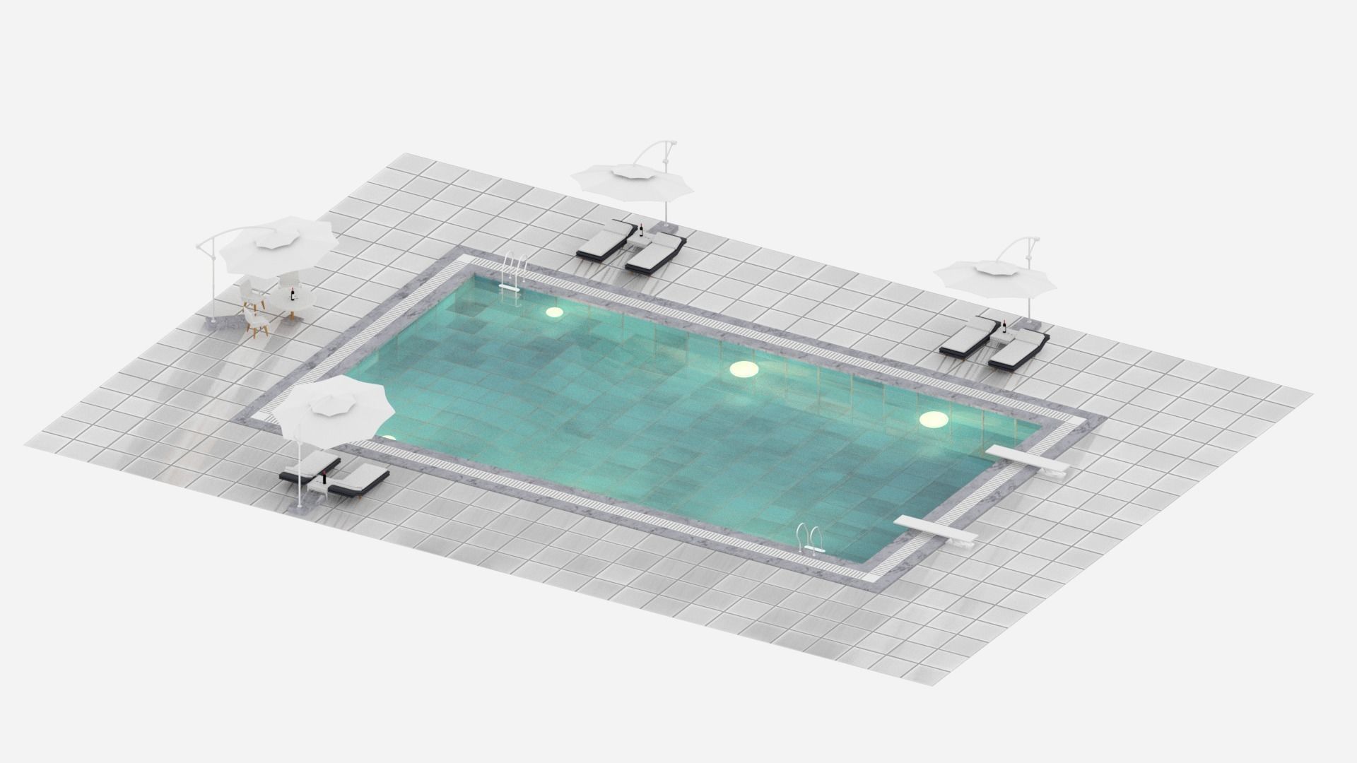 Swimming Pool 1 3D model_10