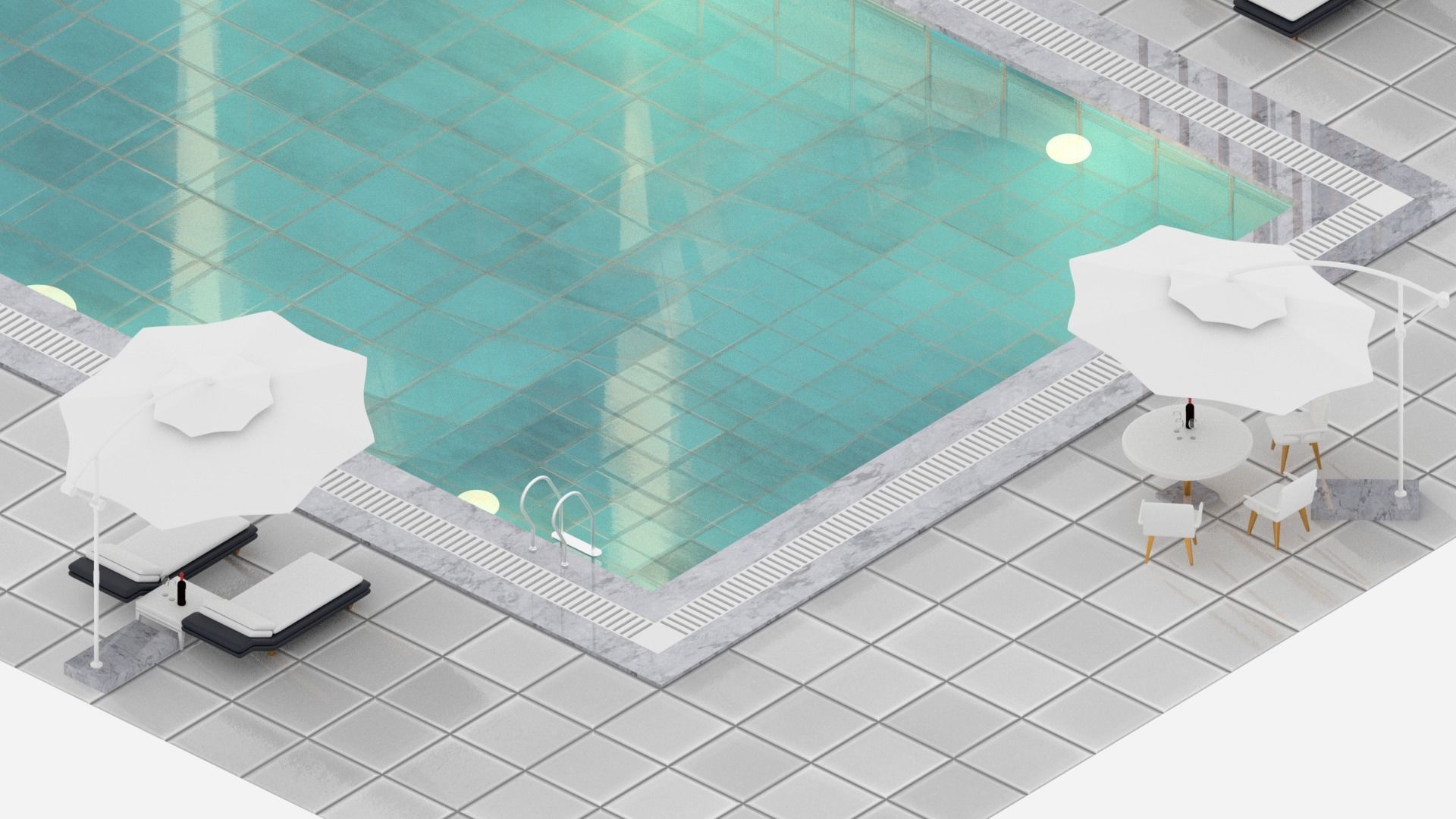 Swimming Pool 1 3D model_13