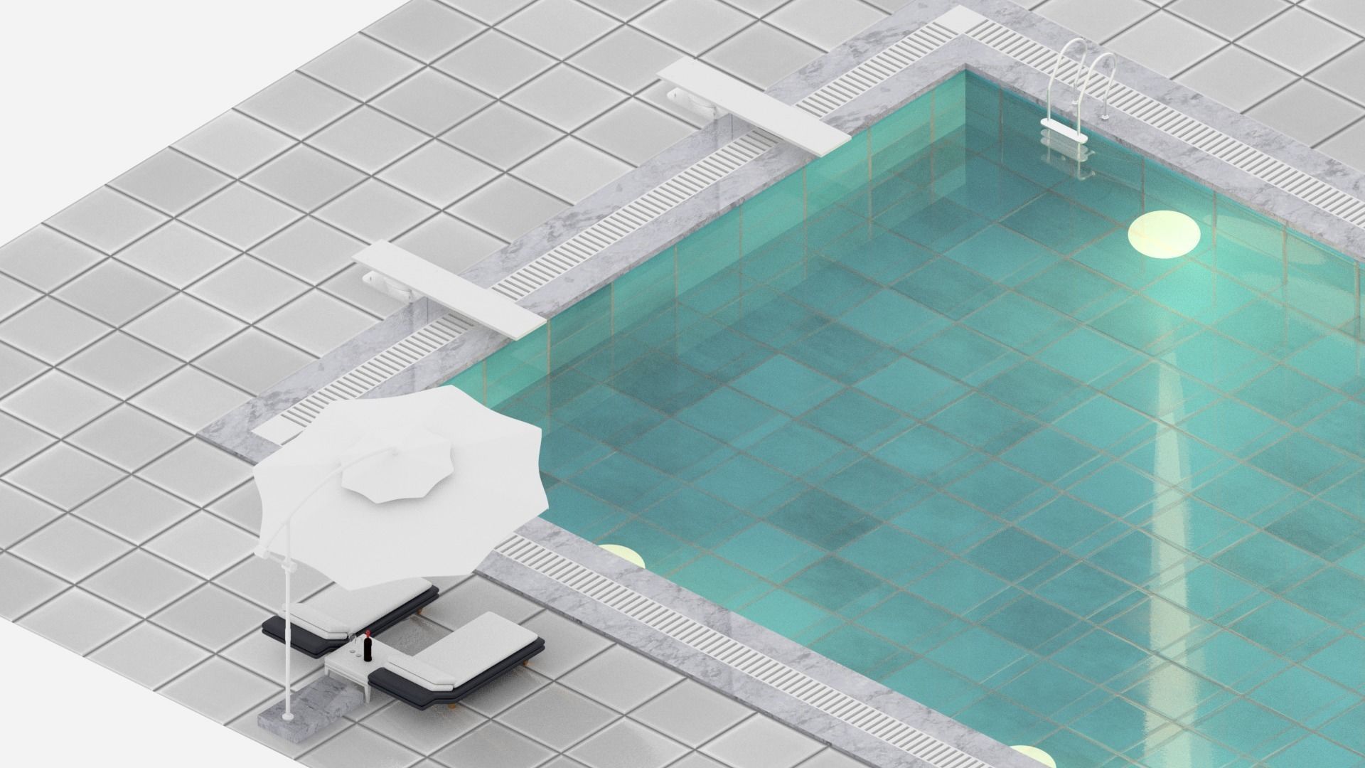 Swimming Pool 1 3D model_14