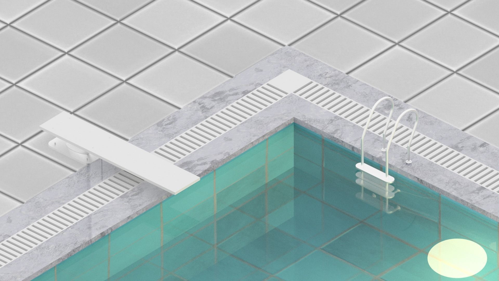Swimming Pool 1 3D model_12