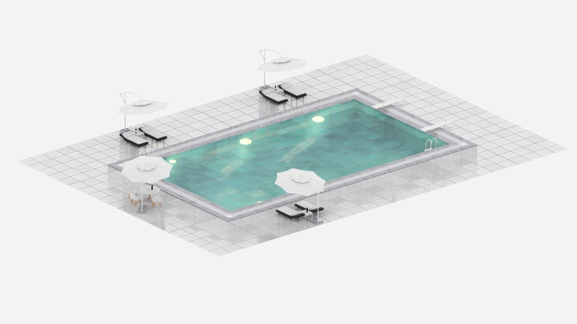 Swimming Pool 1 3D model_9