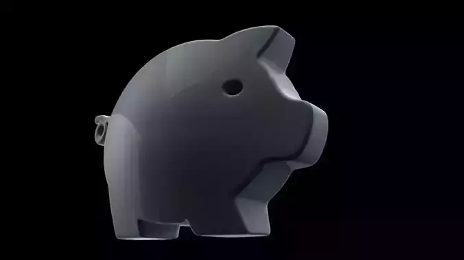 Piggy Bank Free 3D model