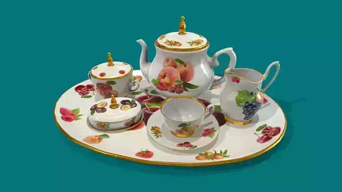 Porcelain Tea set-3