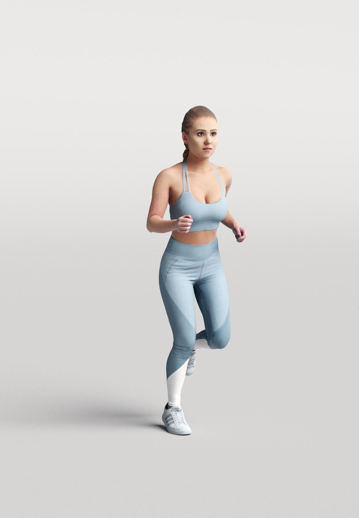 Humano 20-Collection 08 SPORT - JOGGING - SKATE - 20x 3D models  3D model_2