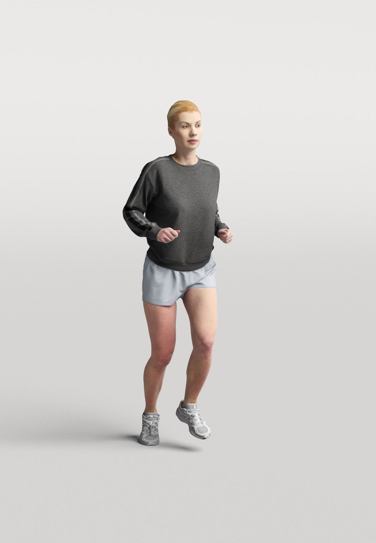 Humano 20-Collection 08 SPORT - JOGGING - SKATE - 20x 3D models  3D model_4