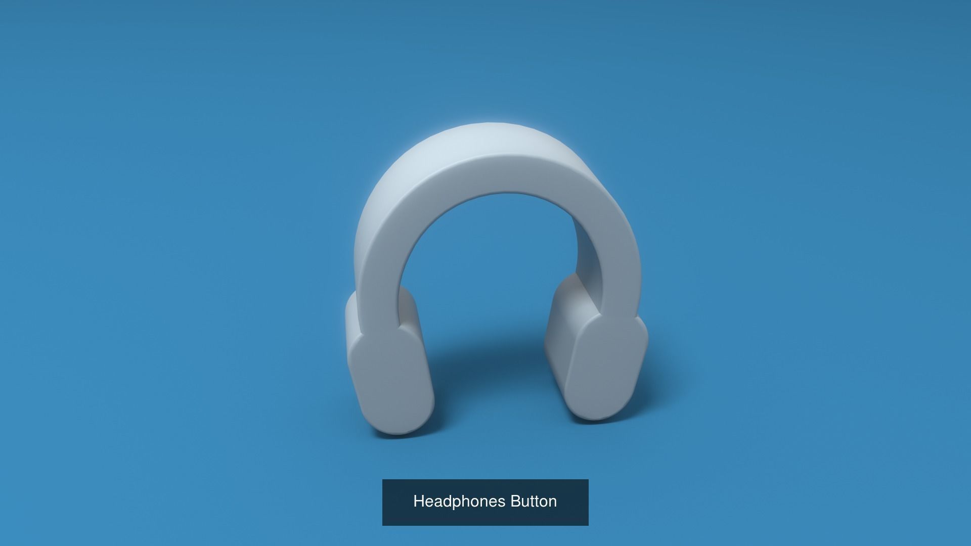 Audio UI Icon Pack - 3D 3D Model Collection_15