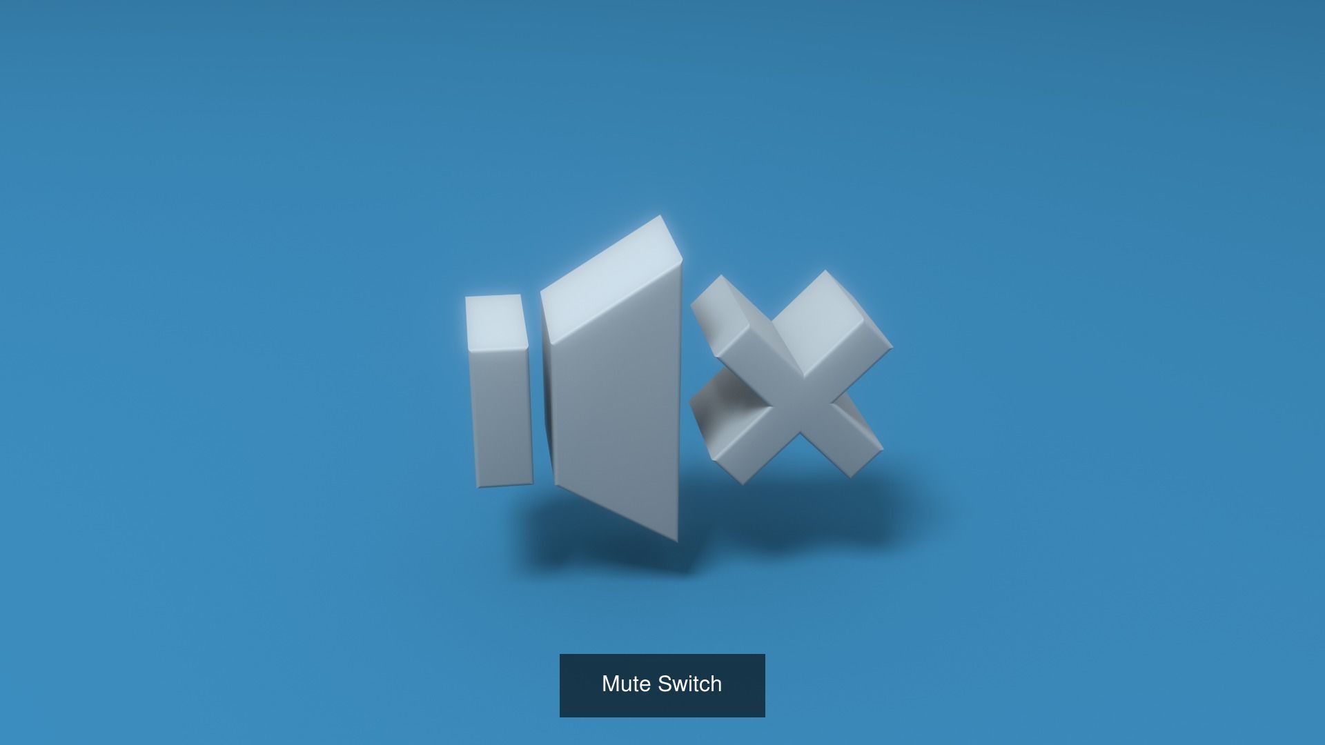 Audio UI Icon Pack - 3D 3D Model Collection_30