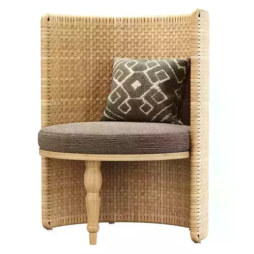Monica rattan chair 