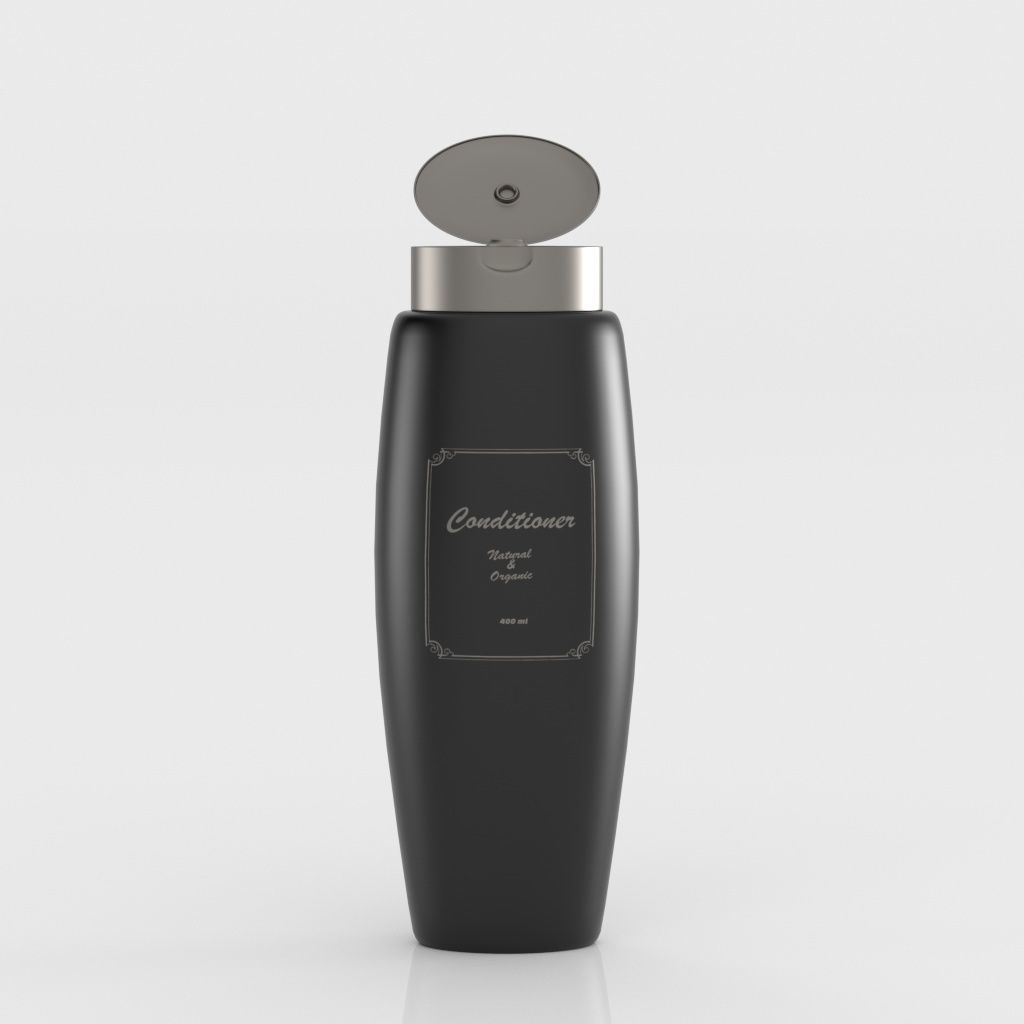 Shampoo bottle collection 3D model_9