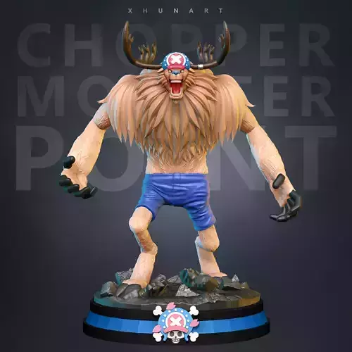 One Piece Chopper 3D print model