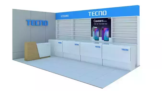 TECNO Mobile branding shop