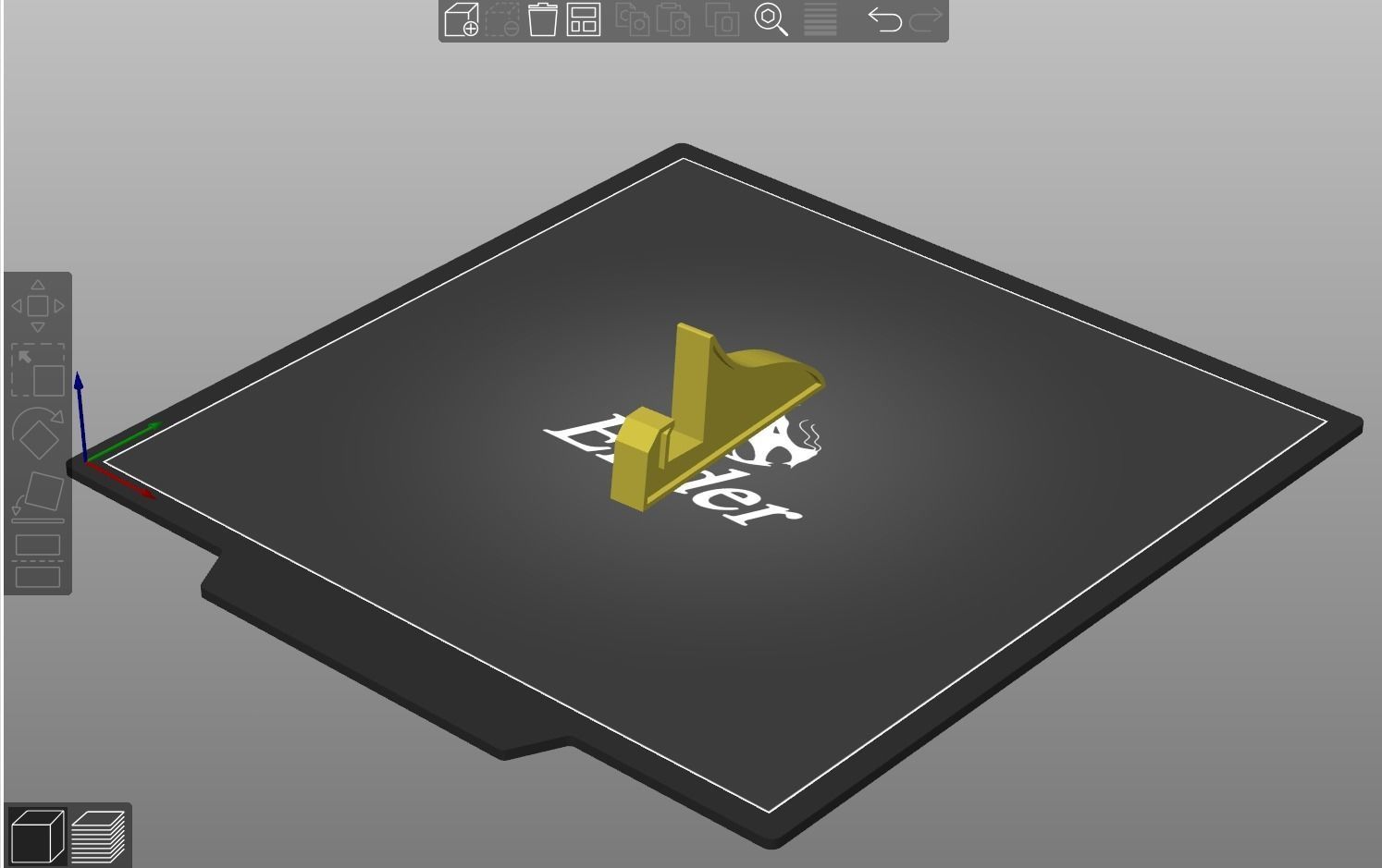 Stand - Photo Rock Tile Stand 3D print model_2