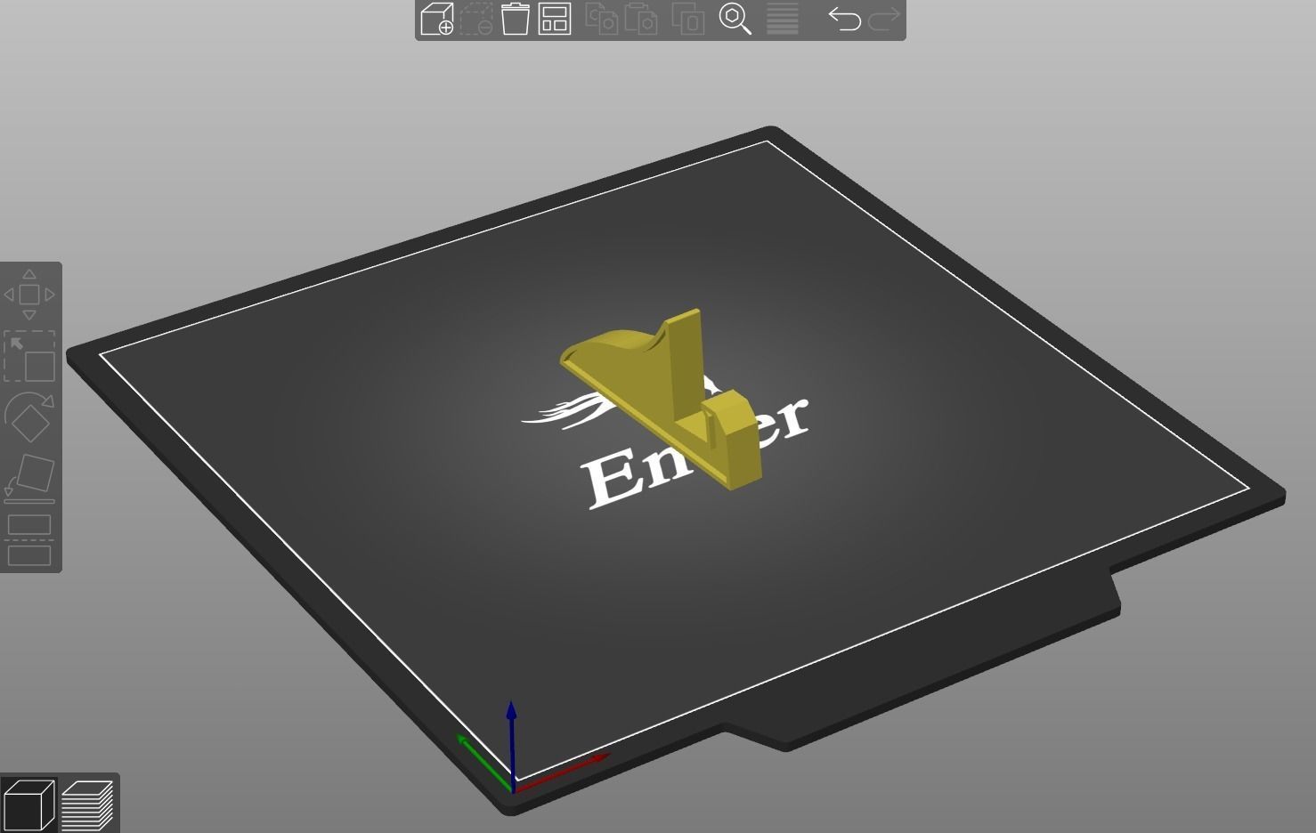 Stand - Photo Rock Tile Stand 3D print model_1