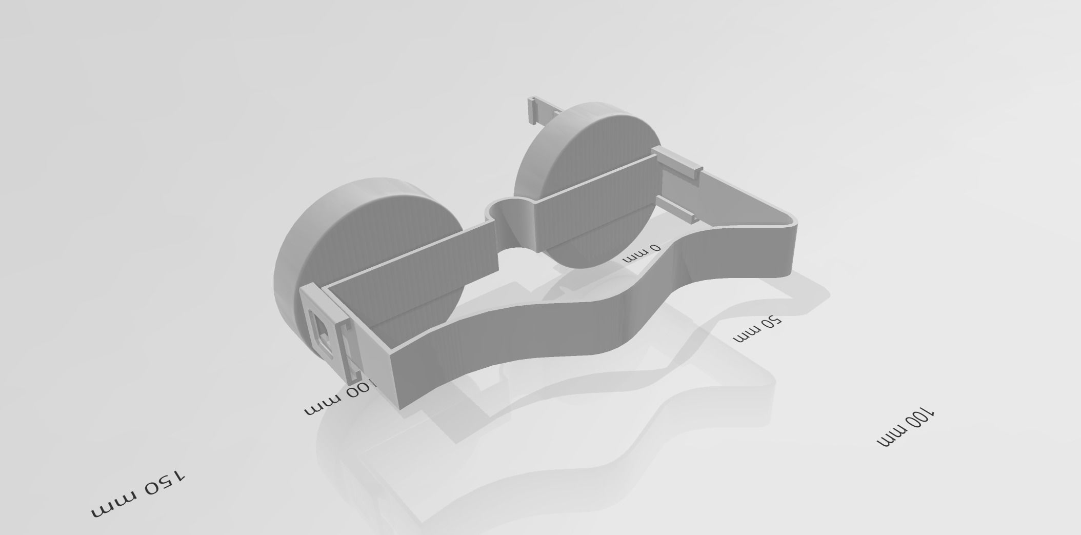 Ekko lunettes avec attaches league of legends 3D print model_1