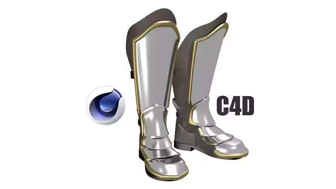 Boots in armor