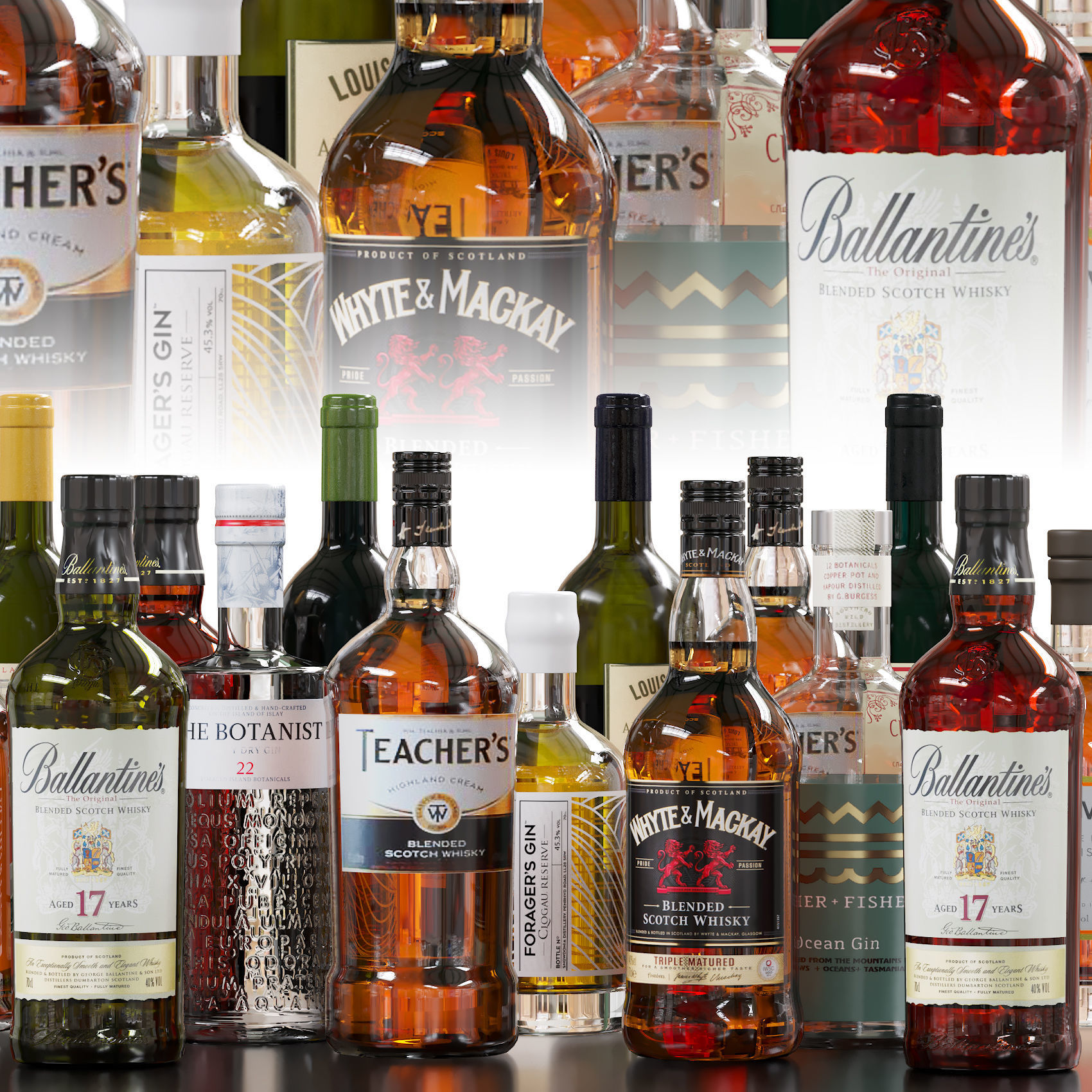 Bottle 02 3D model_1