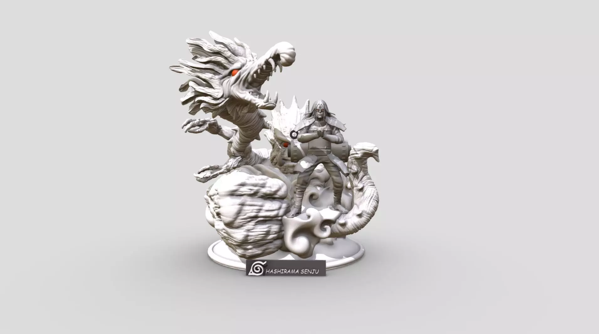 HASHIRAMA SENJU - 3DPRINTING Free 3D print model