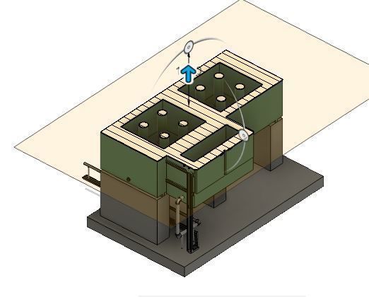 Model Railway 4500L Oil Tank and Base 3D print model_13