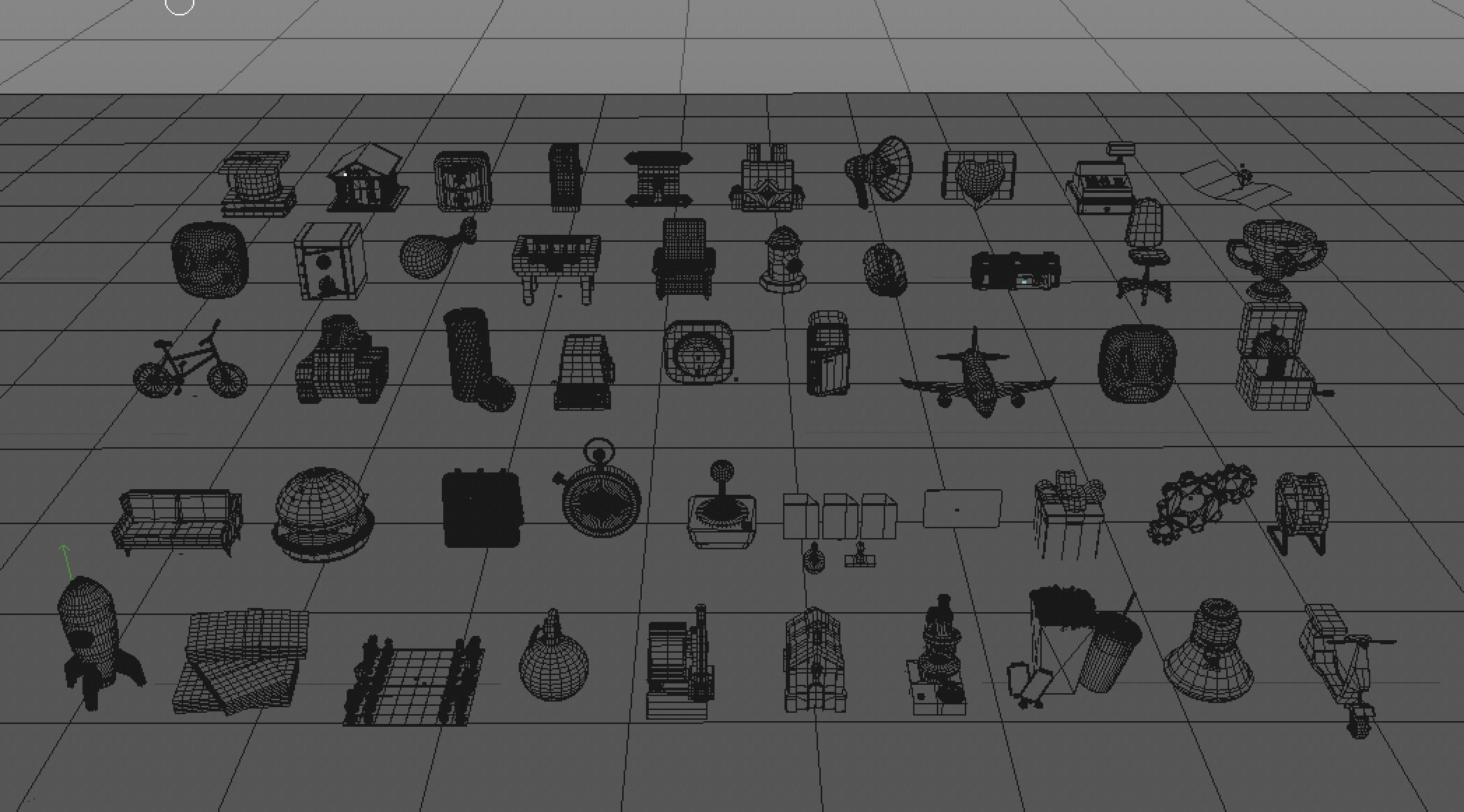 Collection icon pack vol 1 - 3D model Low-poly 3D model_4