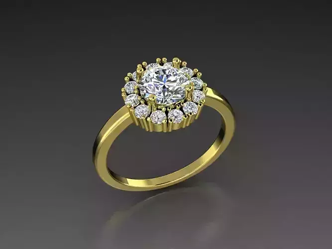 Diamond Jewelry Ring 