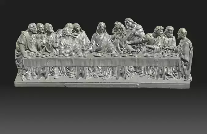 The Last Supper 3D print model