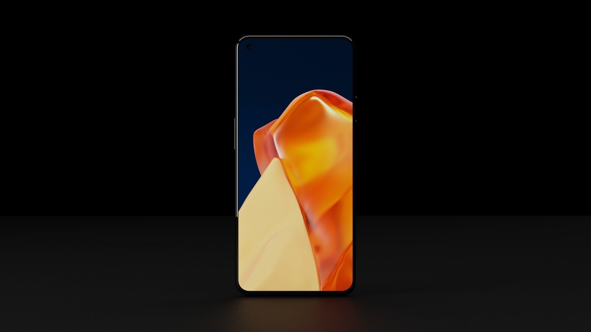 OnePlus 9 in All Official Colors Low-poly 3D model_3