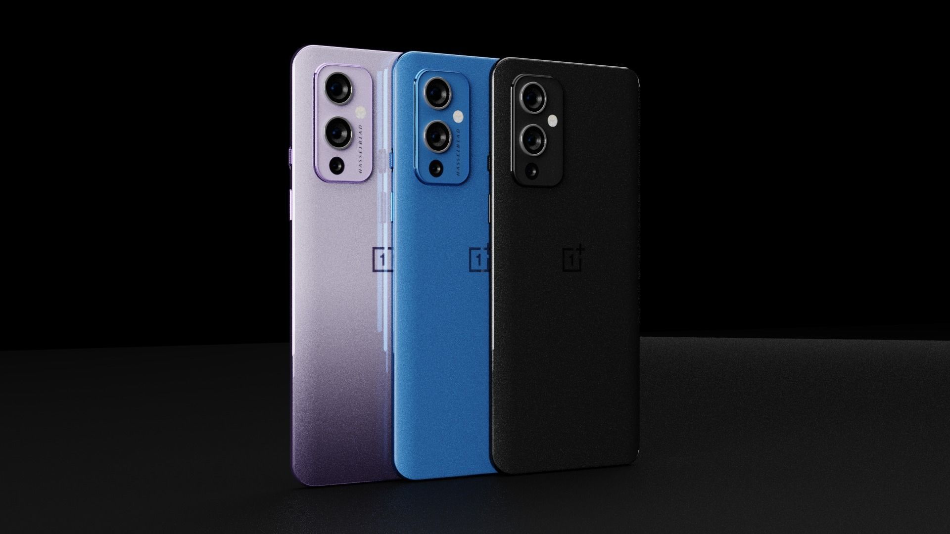 OnePlus 9 in All Official Colors Low-poly 3D model_7