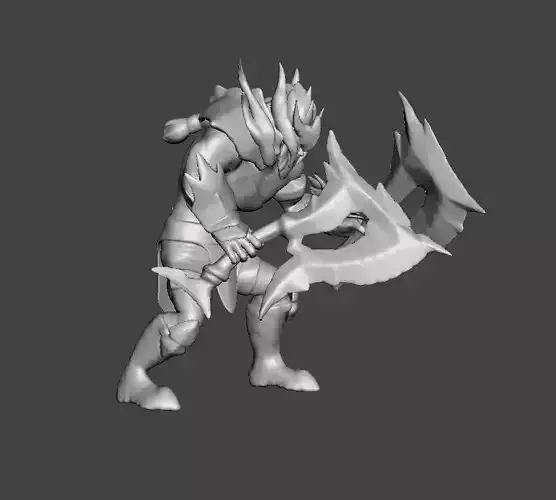 Dragonslayer Olaf 3D Model