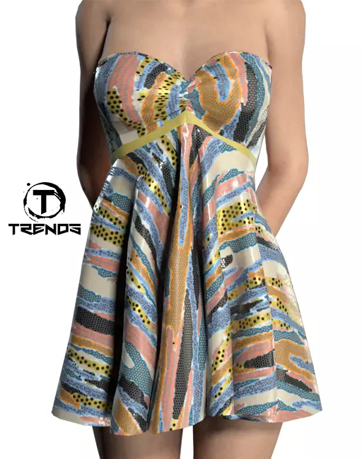 Dancing Dress 3D model