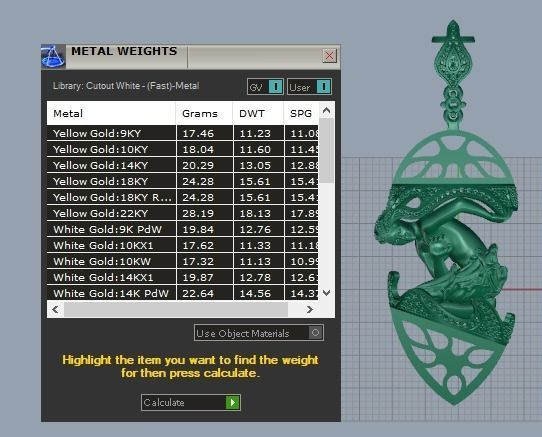 Magerit pendant with dragon 3D print model_9