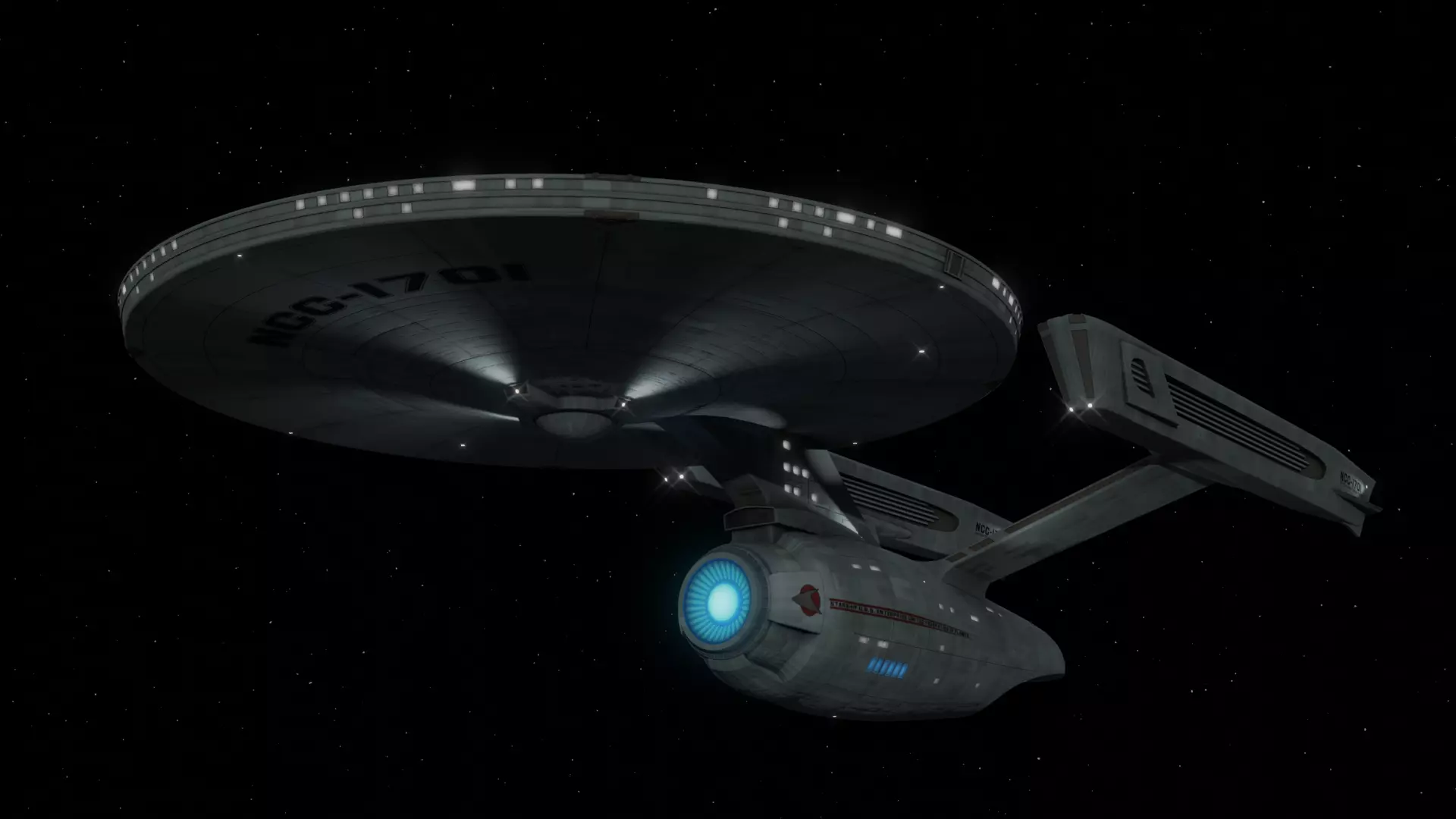 USSEnterpriseNCC1701refit 3D model_0