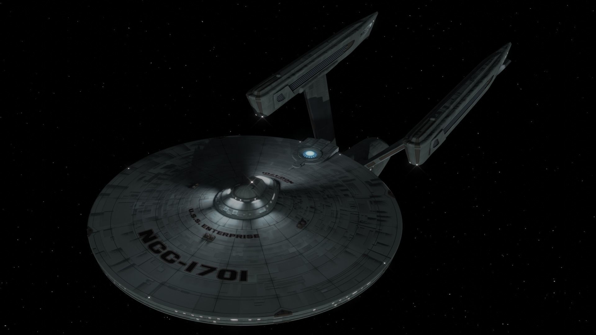 USSEnterpriseNCC1701refit 3D model_12