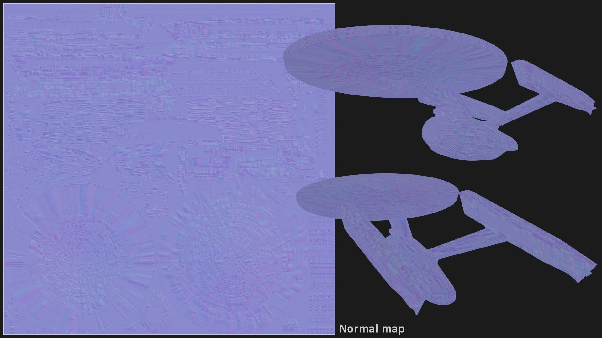 USSEnterpriseNCC1701refit 3D model_7