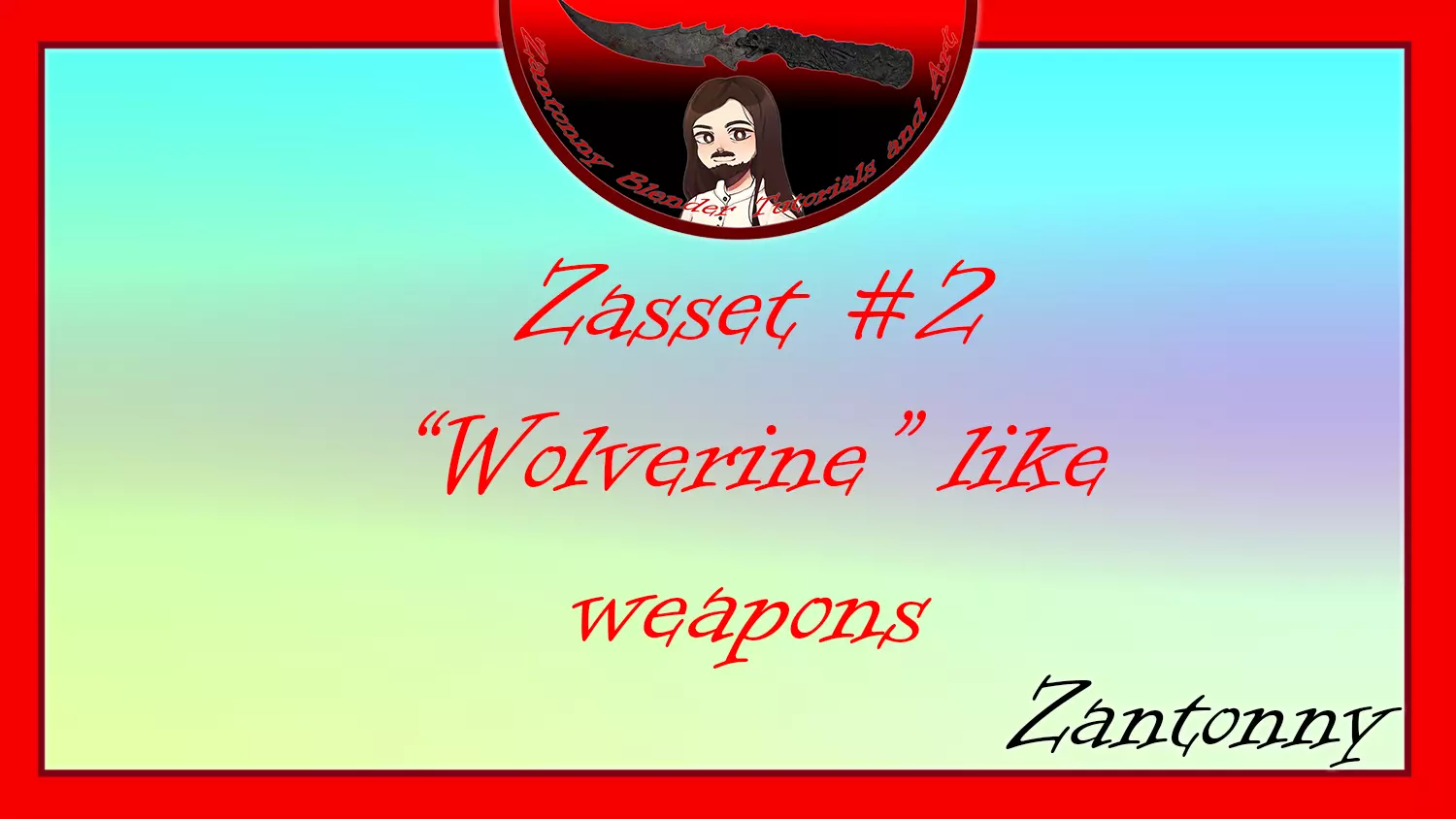 Zasset 2 - Wolverine Blade Free low-poly 3D model