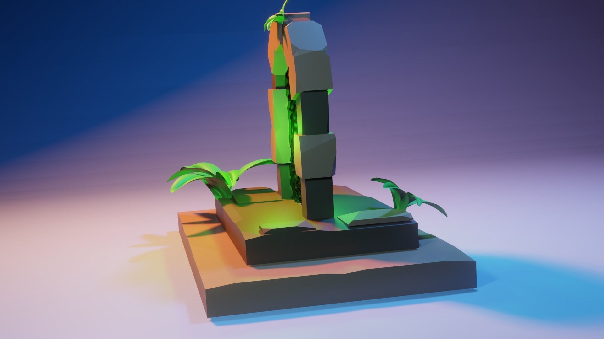 Mystic Game Portal 3D model_3