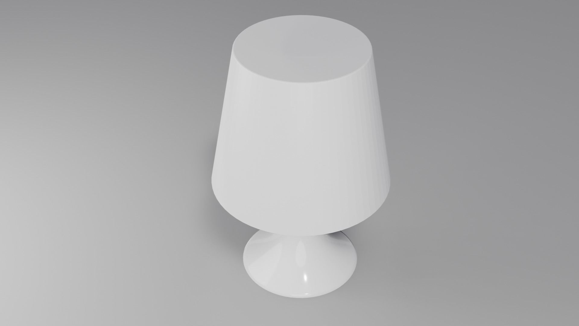 Desk Lamp LAMPAN - IKEA 3D model_2