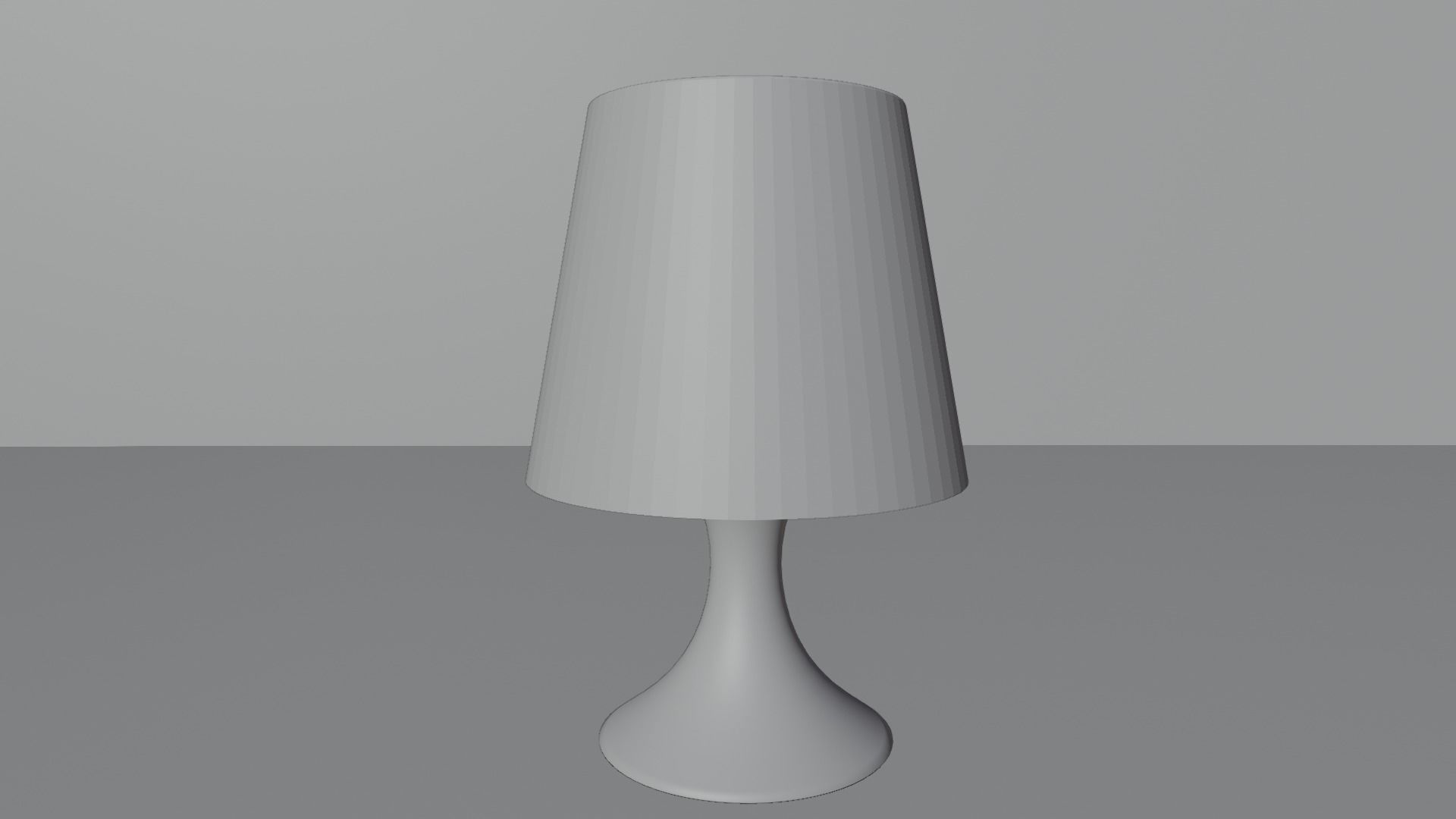 Desk Lamp LAMPAN - IKEA 3D model_5