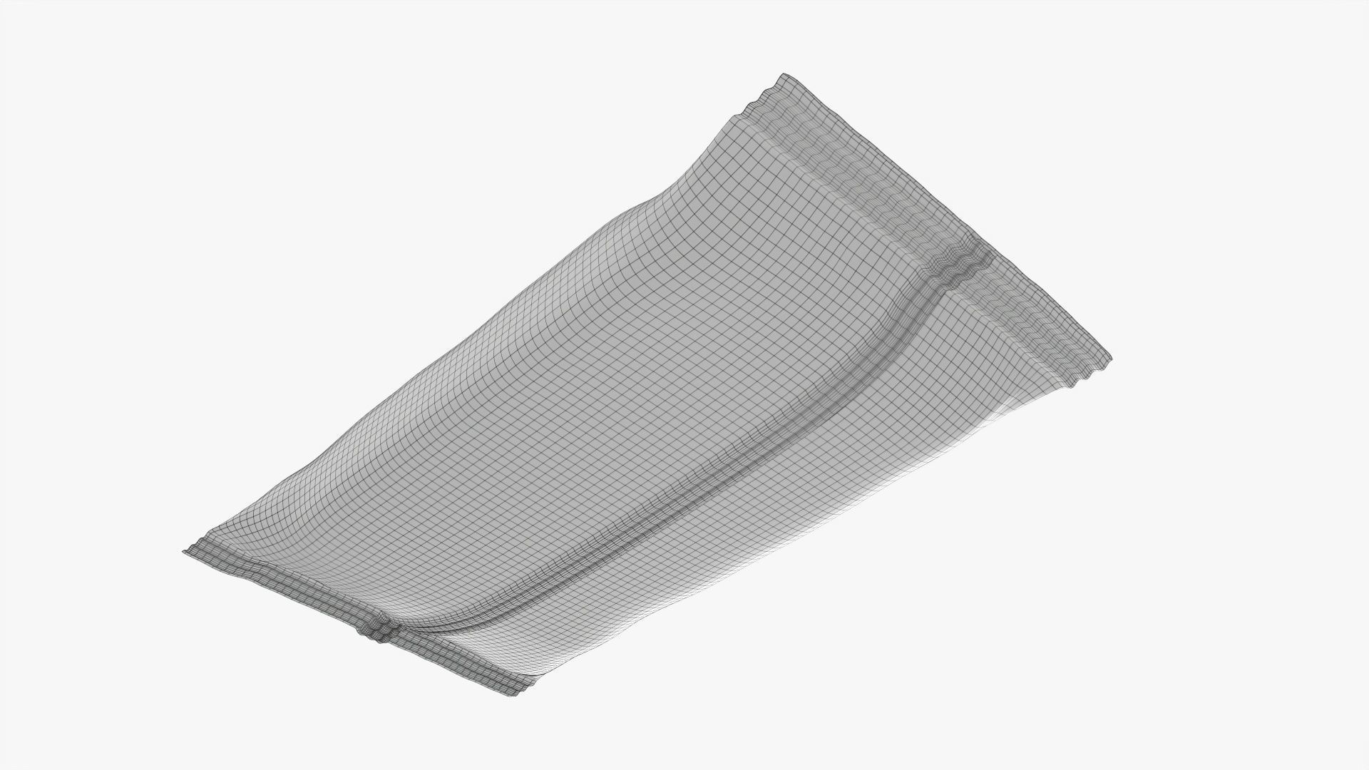 Foil pack mockup 3D model_7