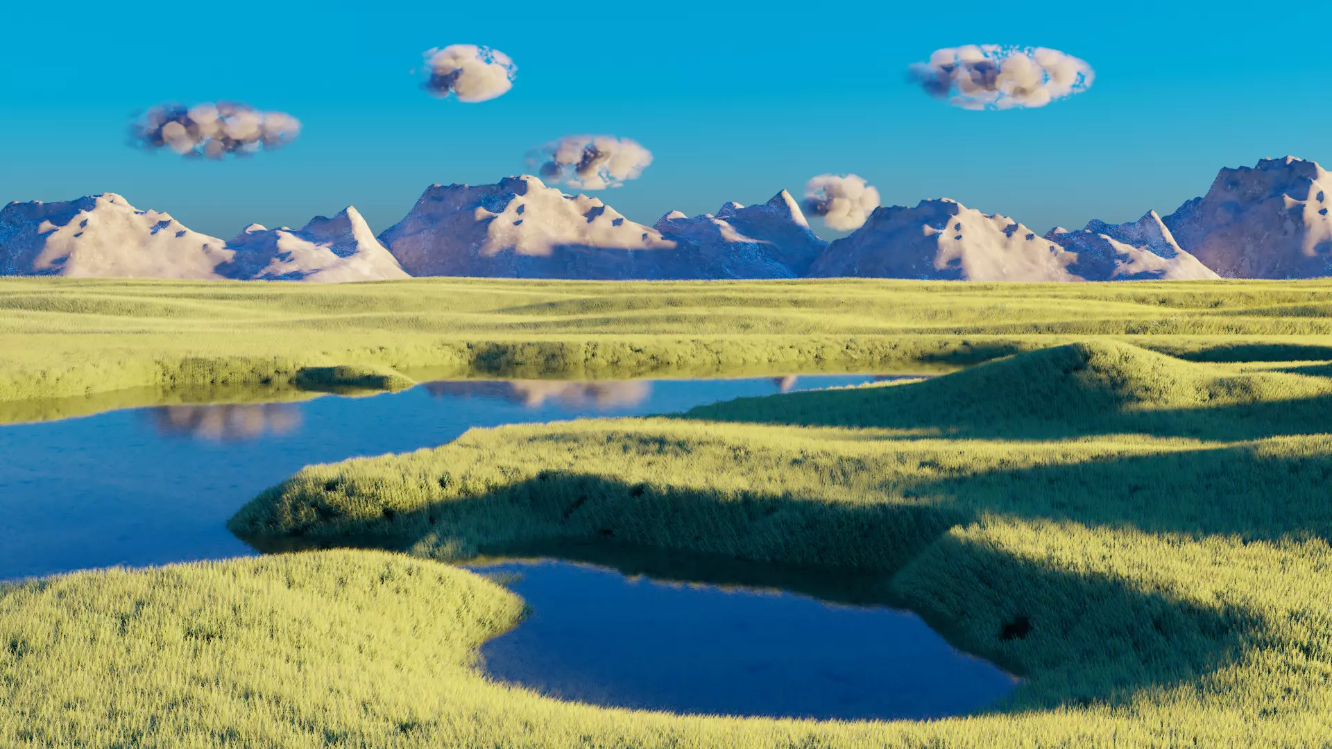 A atmospheric scene Free 3D model