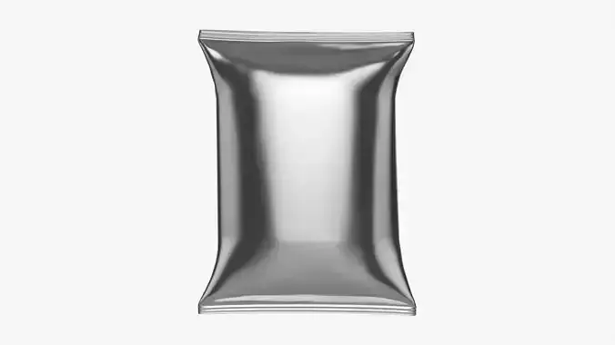 Potato chips package medium smooth mockup