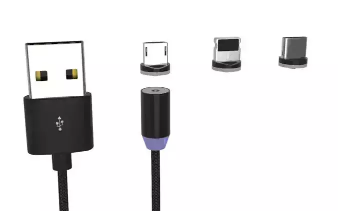 magnetic cable USB types