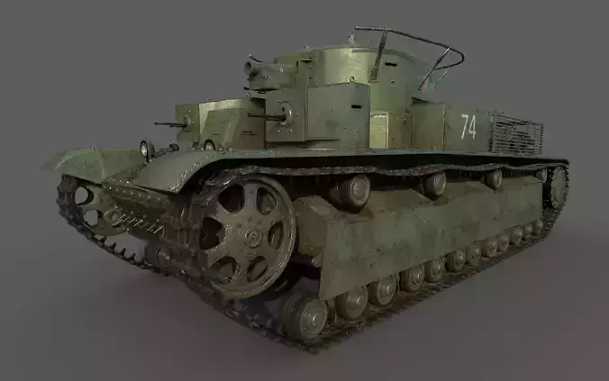 Soviet Medium Tank T28