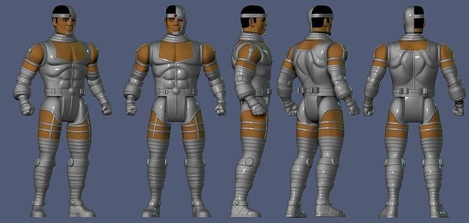 Cyborg Kenner 3D print model
