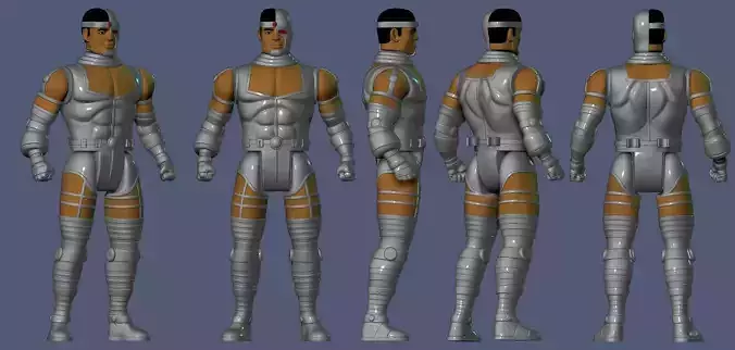 Cyborg Kenner 3D print model