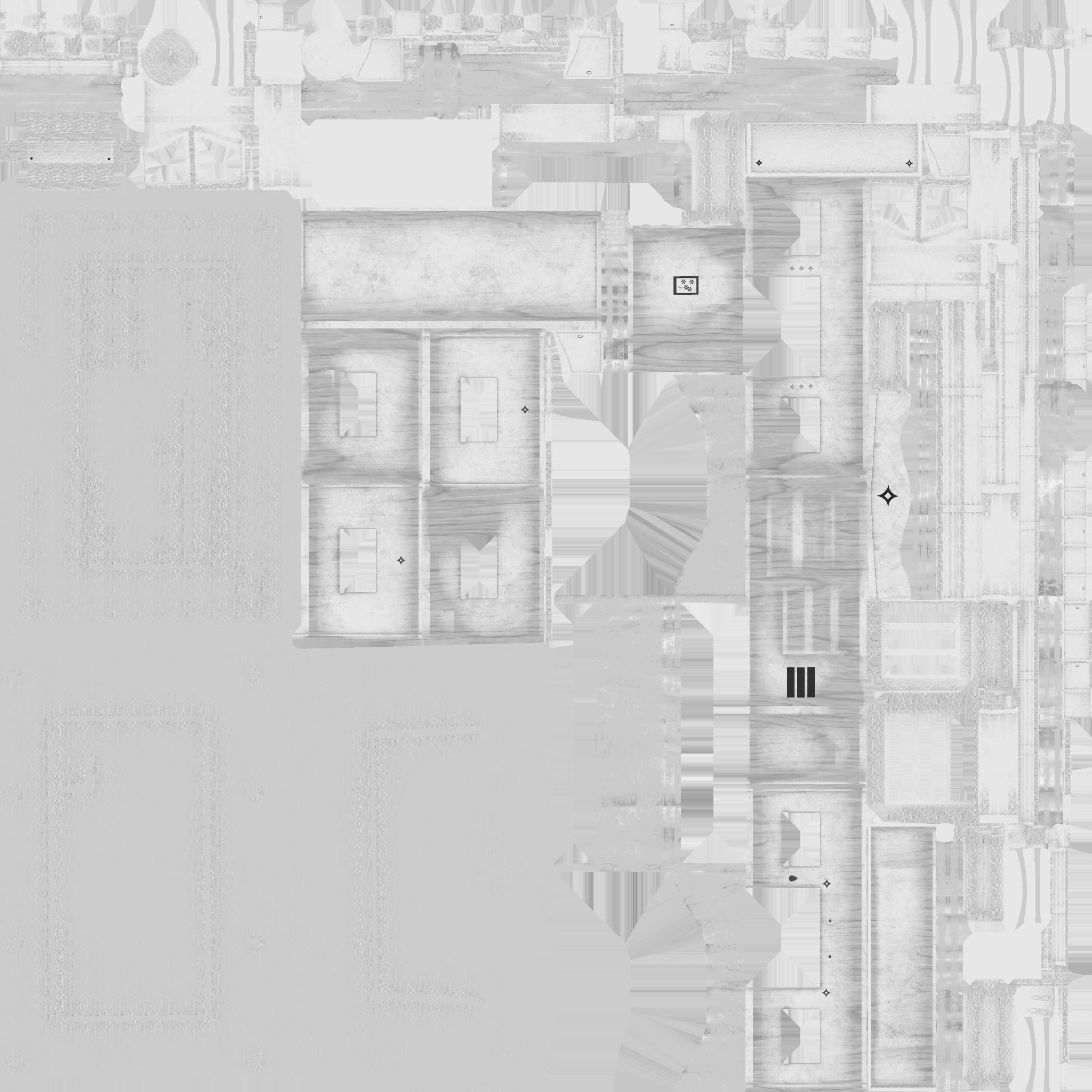 Western Saloon - Old West Scene Asset - Backdrop Full Perm Low-poly 3D model_17